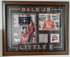 2002 Dale Earnhardt Jr signed "Little E" picture with sheet metal off race car
