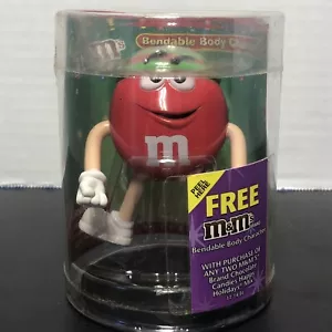 Vintage 2004 M&M's Figur mit Biegeteilen roter Korpus - Bild 1 von 7