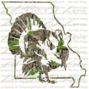 Camuflaje Camuflaje Missouri Pavo Cazador Caza Vinilo Calcomanía Adhesivo Gobbler Jake - Imagen 1 de 1
