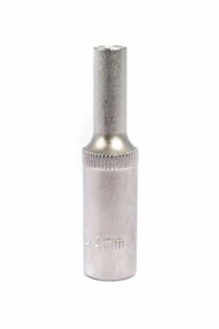 ASTA 4mm Deep Socket 1/4" Drive Metric 12 Point (12PT) Chrome Vanadium (Cr-V) - Picture 1 of 6