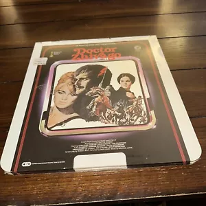 Doctor Zhivago Parts 1 & 2 RCA Video Disc CED Brand New / Sealed w Sears Sticker - Bild 1 von 6