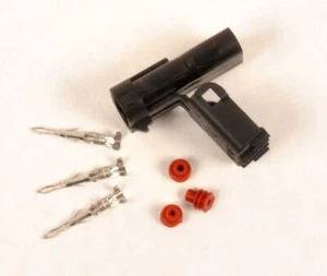 Rundstiftstecker nur für Kraftstoffmagnet, (magnetseitig, Steckerstifte) - Bild 1 von 2