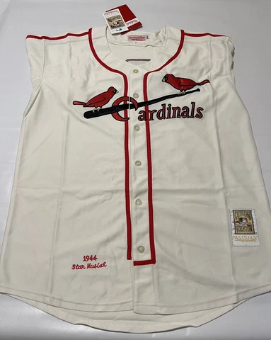 Mitchell & Ness Stan Musial 1944 St. Louis Cardinals Cooperstown Collection S 52 Cover