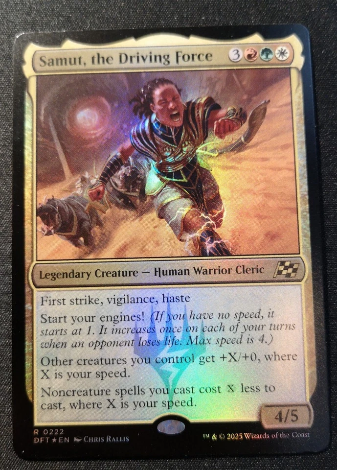 Samut, The Driving Force - Foil - DFT - MTG - NM - EN - 0222 - Image 1 of 1