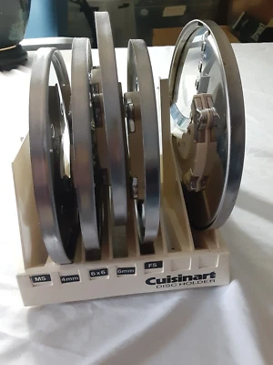 Cuisinart 5 Disc Blade Set Holder for DLC-7 Food Processor Slicing Discs *2 GONE - Image 1 of 4