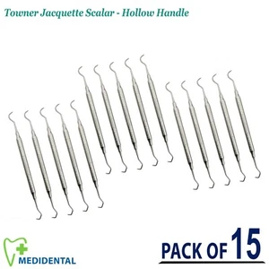 Pack Of 15 - Dental Teeth Examination Diagnostic Towner Jacquette Scalers U15/30 - Picture 1 of 4