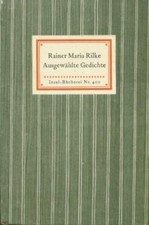 Insel-Bücherei 400, Ausgewählte Gedichte, Rilke, Rainer Maria. 1927