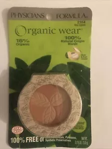 Physicians Formula Organic Wear Blush, 2164 Rosy Organics, Brush & Mirror Includ - Picture 1 of 11