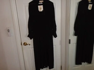 Anthony Originals Maxikleid schwarz Button Down Größe XL neu mit Etikett - Bild 1 von 3