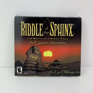 Riddle of the Sphinx An Egyptian Adventure PC Mac 3 Disc Set Komplett Gatefold - Bild 1 von 7