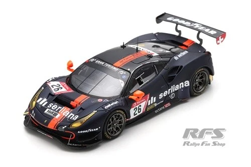 Ferrari 488 GT3 Evo 24h Nürburgring 2021 Octane126 Serliana 1:43 Looksmart RC097 - Bild 1 von 1