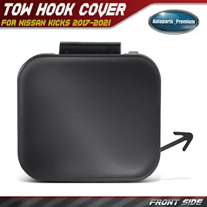 Front Bumper Tow Hook Cover for Nissan Kicks 2017 2018 2019 2020 2021 622A05RB0H - Picture 1 of 9