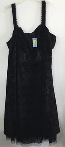 NWT Hot Topic X The Nightmare Before Christmas Plus Size Flocked Jack Dress 24 - Picture 1 of 7