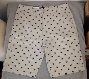 Univibe Ryland Cotton Chino Shorts Dark Shell Size 16 - Picture 1 of 2