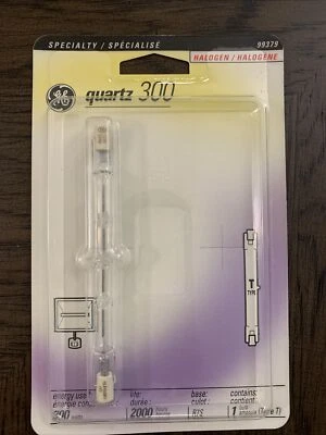 GE Light Bulb Quartz 300 R7S NEW - Image 1 of 4