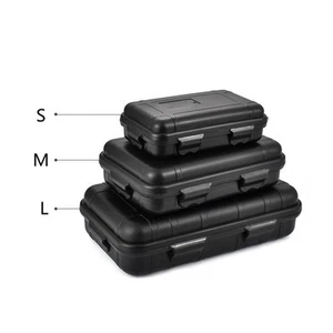 1 Pcs Plastic Waterproof/Outdoor Camping Survival Container Storage Case Box Bag - Picture 1 of 48