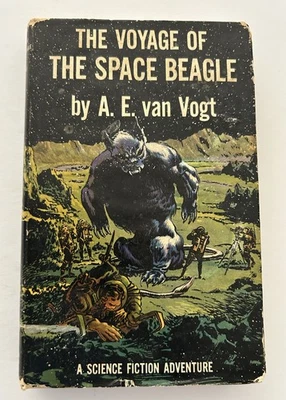 A E Van Vogt THE VOYAGE OF THE SPACE BEAGLE 1st Edition 1950 DJ - Image 1 of 4