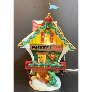 Disney Department 56 Mickey's Tree House Lighted Christmas Village - Picture 1 of 20