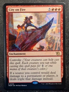 City on Fire - March of the Machine (MTG) - Bild 1 von 2