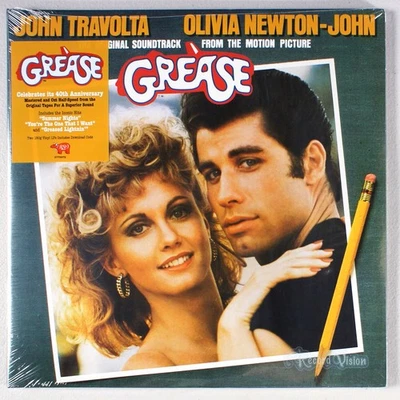 Grease (1978) [SEALED] 180 gram 2-LP Vinyl • 40th Anniversary Olivia Newton-John - Image 1 of 2