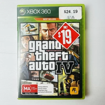 Grand Theft Auto IV + Manual - Microsoft Xbox 360 Game - Image 1 of 4