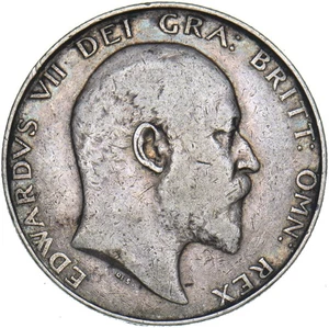 1904 Halfcrown - Edward VII British Silver Coin - Bild 1 von 2