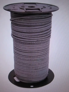 Southwire 400 Fuß 16/2 graue Litze CU Wand CMR/CL3R Lautsprecherkabel - Bild 1 von 3