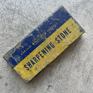 Norton Behr-Manning 1B 134 Sharpening Combination Stone 4x1.75x5/8" Vintage - Picture 1 of 17