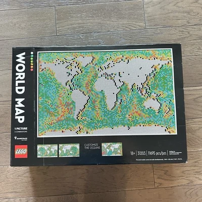 LEGO World Map (31203) Brand New Unopened Sealed Set - Image 1 of 4