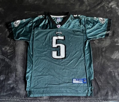 Camiseta de fútbol americano vintage juvenil XL Reebok Donovan McNabb #5 Eagles NFL NUEVA SIN ETIQUETAS Foto 1 de 4