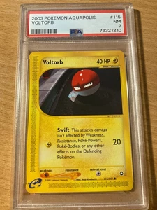 PSA 7 Voltorb Aquapolis 2003 Pokemon Pokemon - Imagen 1 de 2