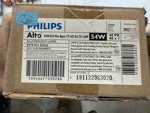 Philips Light Bulbs Fluorescent ALTO 54W 54W/835  Case/36 NEW In Box - Picture 1 of 1