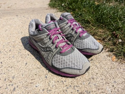 Кроссовки женские Saucony Grid Flex XT 600 размер 8,5 бег ходьба тренировки фиолетовый - Изображение 1 из 4