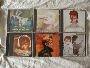 BOWIE 1990 CD LOW HUNKY DORY ALADDIN SANE AMERICANS SCARY MONSTERS BONUS TRACKS - Picture 1 of 20