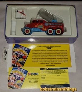 Corgi Classics #17801 Scammell Constructor Cannon & Ringmaster w/Metal Figure - Picture 1 of 10