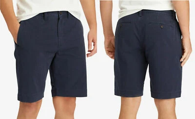 Men's Sz 50-Big  POLO RALPH LAUREN Stretch CLASSIC FIT 9" SHORTS Ink Navy Blue - Image 1 of 3
