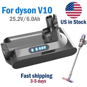 6000mAh Rechargeable Battery for Dyson V10 SV12 Absolute Handheld Vacuum Cleaner