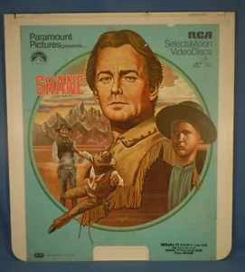 RCA CED VIDEODISC! - SHANE with Alan Ladd - Picture 1 of 2