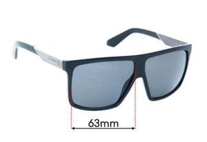 Lenti di ricambio per occhiali da sole SFx adatte a Dragon Ultra - larghezza 63 mm - Foto 1 di 26