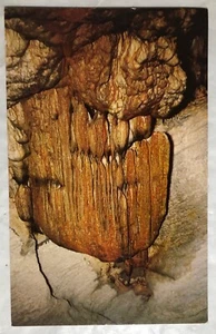 "The Water Falls" Penn's Cave. postcard (B3) - Picture 1 of 2