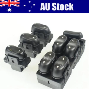 Master Power Window Switch + 3 Single For Ford Fairmont AU Fairlane NU 98~02 Set - Picture 1 of 9