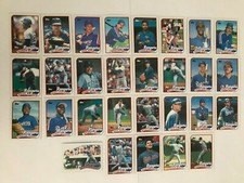 1989 TEXAS RANGERS Topps COMPLETE Baseball Card Team Set 29 Cards SIERRA HOUGH!