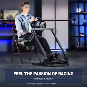 Dardoo Foldable Racing Steering Wheel Stand Fit Logitech G29 G920 Thrustmaster - Picture 1 of 8