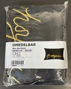 IKEA OMEDELBAR BEA ÅKERLUND B WHO YOU ARE 16" X 26" CUSHION PILLOW COVER - Picture 1 of 3