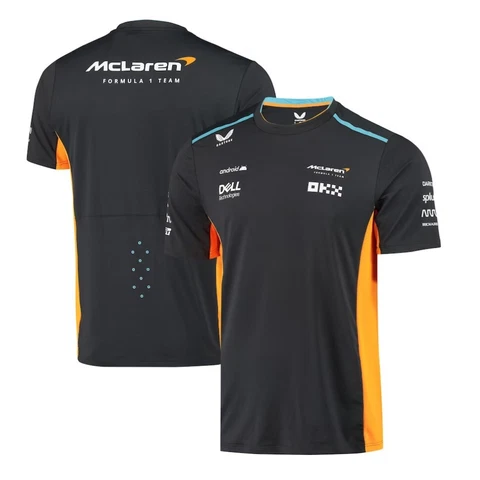 2023 McLaren F1 Team Replica Set Up T-Shirt Men's - Phantom - SUMMER SALE Cover