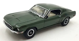 Danbury Mint 1/24 Scale D591 - 1968 Ford Mustang GT Bullitt - Green - Picture 1 of 6