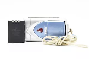 Nikon CoolPix 2500 2.0MP 3x Zoom Digital Camera Silver Blue Japan - Picture 1 of 12