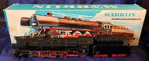 MF0008 Vtg Marklin HO 3048 Express Locomotive w/ Box & Instructions West Germany - Bild 1 von 9