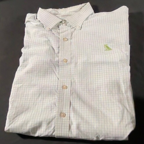 UNDERCOVER RARA Bohemian Club camicia gufo Bohemian Grove verde brillante e blu verde gufo XL