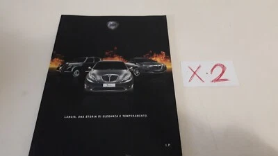 Depliant catalogo Lancia storia di eleganza temperamento commemorativo 100 anni - Immagine 1 di 4
